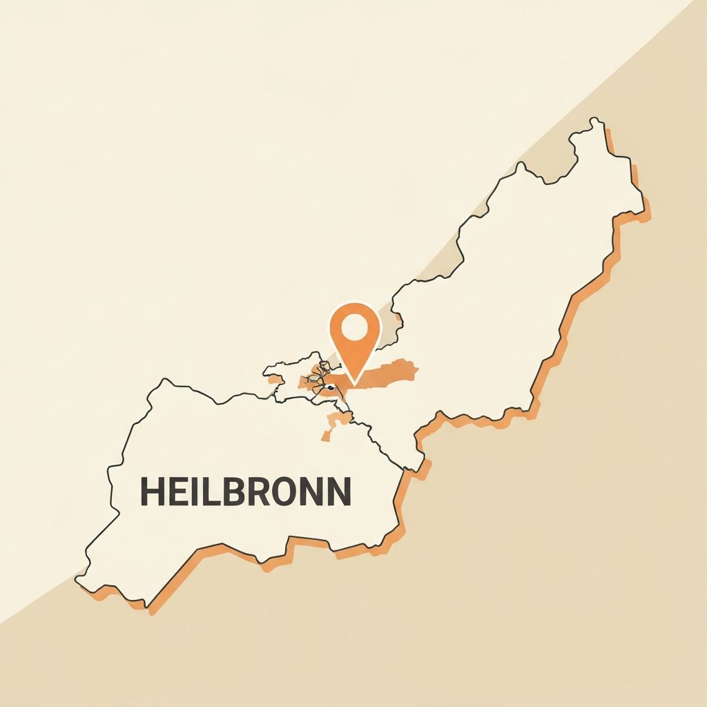 Karte Heilbronn Region